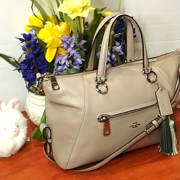 Coach Signature Satchel Long Strap - Picture 3 of 16